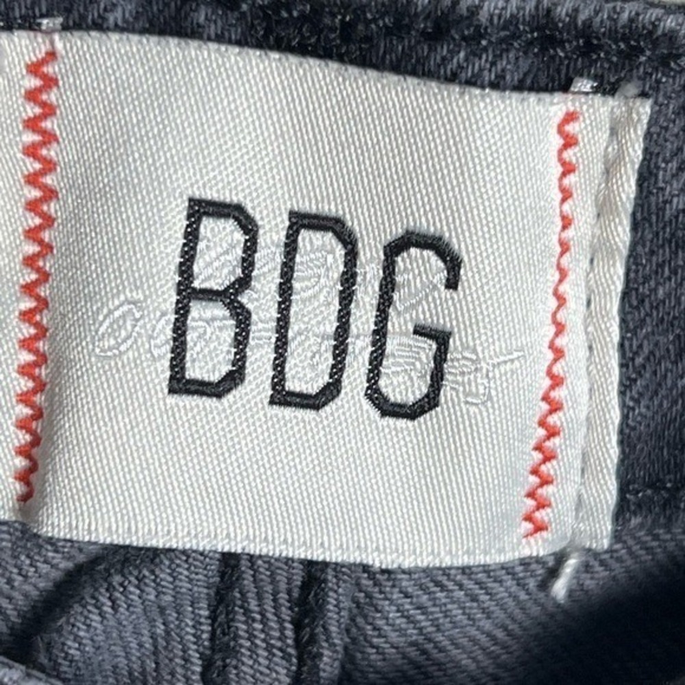 BDG Urban Outfitters Women Tapered Baggy Pants 24 Gray Hi-Rise Streetwear Casual - Picture 5 of 16